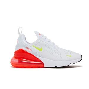 WMNS AIR MAX 270 'WHITE BRIGHT CRIMSON VOLT' 8.5